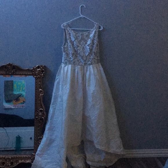 Cream Prom Dress - Picture 1 of 2